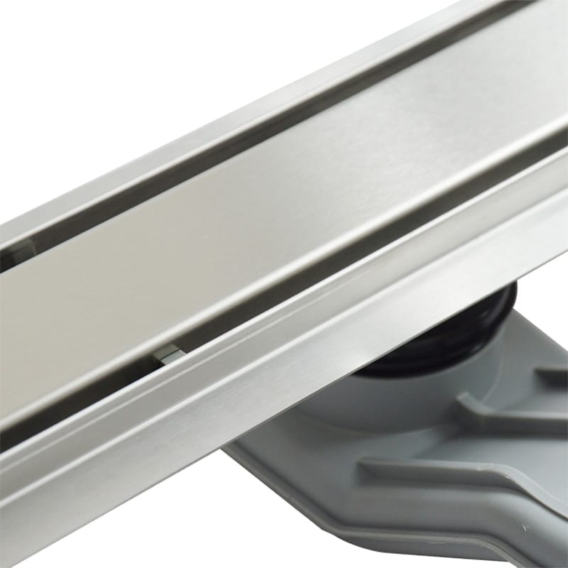 W-Drain shower drain, Flat 4 drain flat