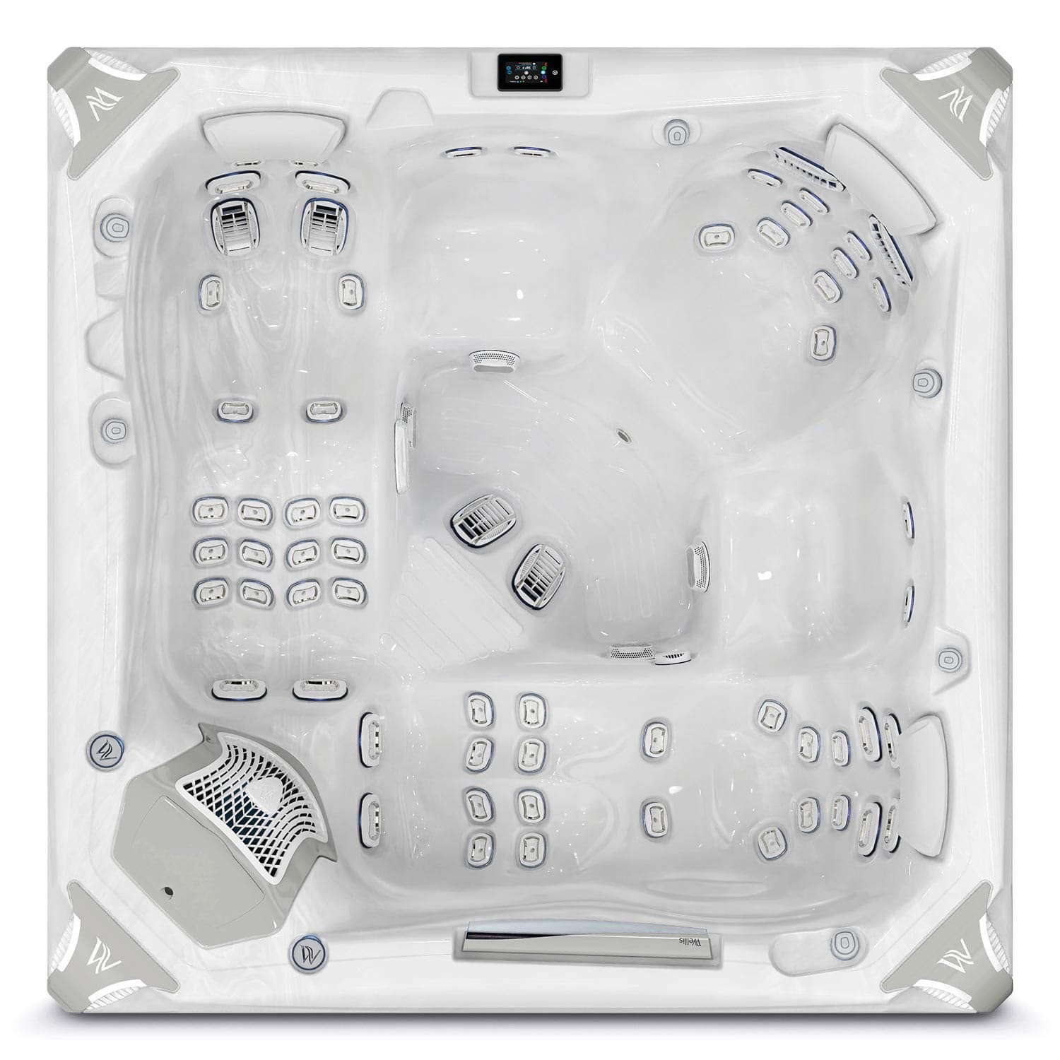Everest Life Essential 2 Everest essential hot tub up view