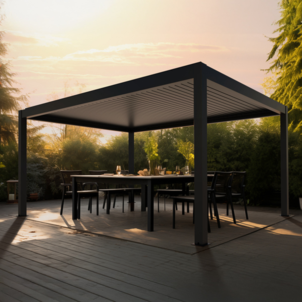 MotionFlex 400 bioclimatic pergola 5